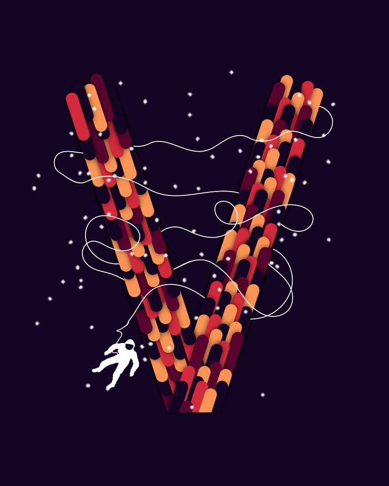 Universe screensaver